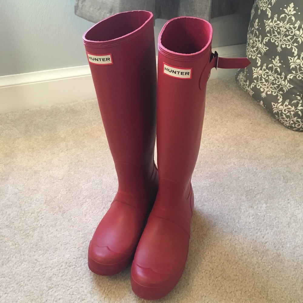 Hunter rain boots